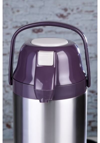 Cooker 4.5 L Çelik Termos (Pompalı) Ckr2009 - Mor