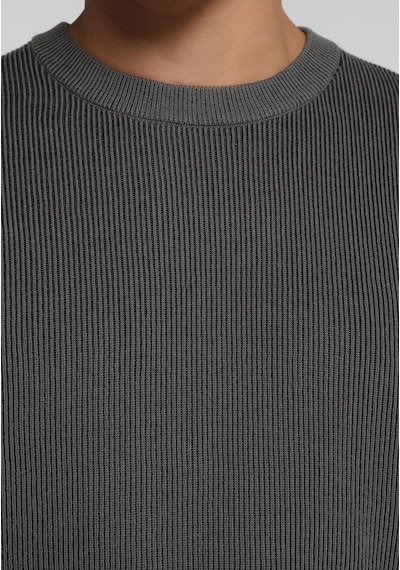 Colin's Colins Regular Fit Yuvarlak Yaka Jakarlı Erkek Antrasit Kazak Cl1083022 Q1.v2 Ant