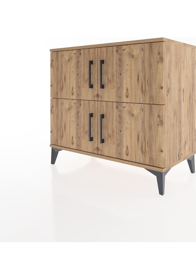 Hyperion Şifonyer 4 Raflı 4 Kapaklı 88x44x80 Çam-çam Çam