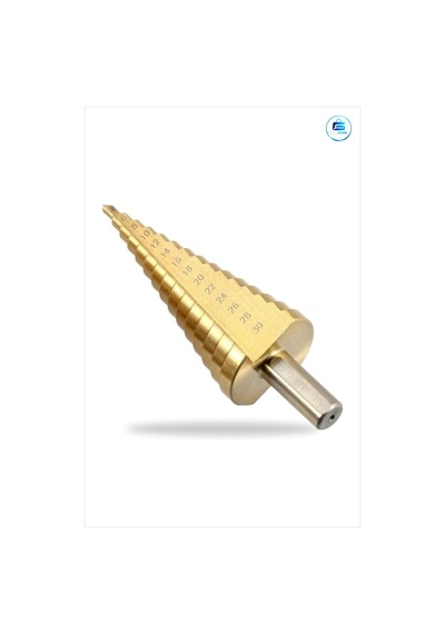 Kademeli Matkap Ucu 4 İle 12 Mm Arası Altın Renkli Basamaklı Çapl