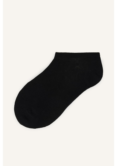 Defacto Erkek Dikişsiz 7li Sneaker Çorap H5638axnsbk23 Siyah-bk23