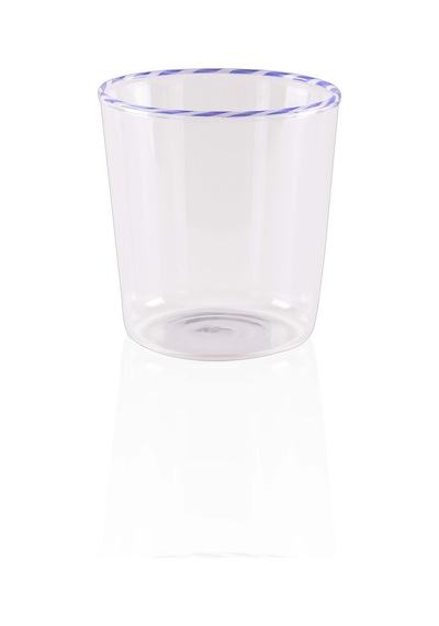 The Mia Simple Su Bardağı Mavi 300 Ml Şeffaf