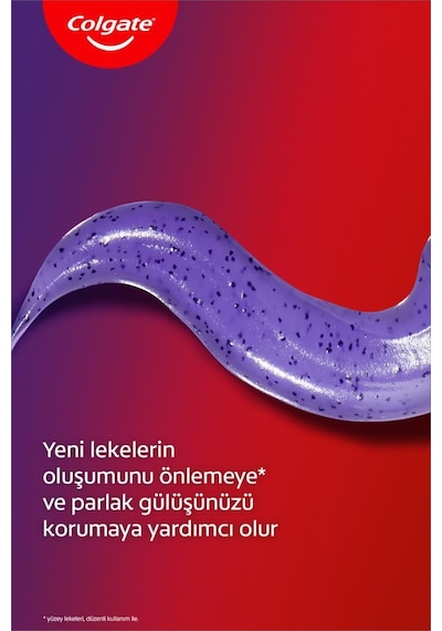 Colgate Max White Purple Reveal Beyazlatıcı Diş Macunu 75 Ml X2 Adet + Diş Fırçası Kabı