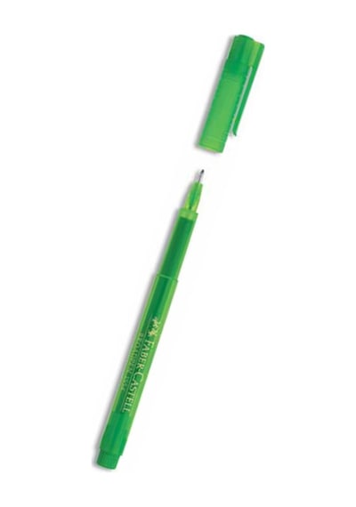 Faber-Castell Broadpen Açik Yesil Keçeli Kalem