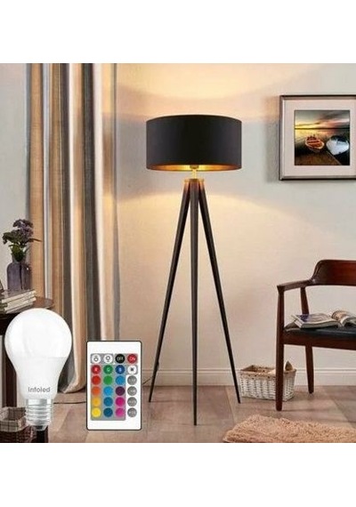 Uzaktan Kumandalı Dim Edilebilir LED Ampul RGB 9W Ampül