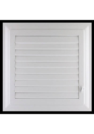 Badem10 Menfez Banyo Wc Tuvalet Havalandırma Plastik Panjur Beyaz 45x55 Cm