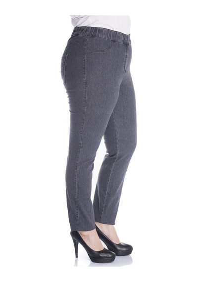 Myline Beli Lastikli Denim Pantolon (532246482)