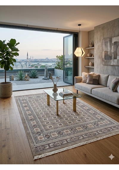Dinarsu Halı 200x290 Asya Koleksiyonu 70174-065 Kahve