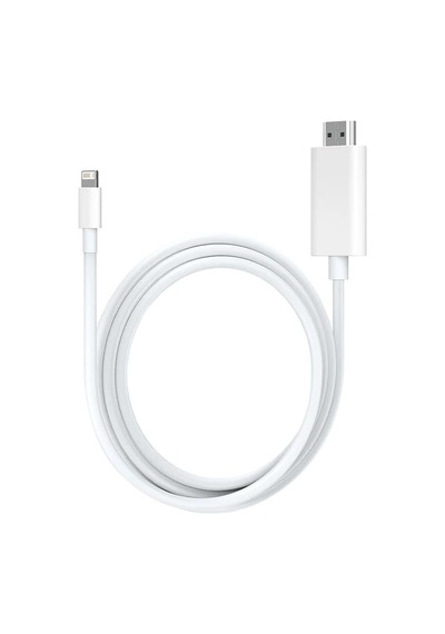 Lightning Uyumlu To Hdmi İos Uyumlu To Hdmi İphone Uyumlu Hd Hdmi Kablo 4k Ultra Hd Hdmı Kablo Tak Çalıştır 2 Metre Hb-17