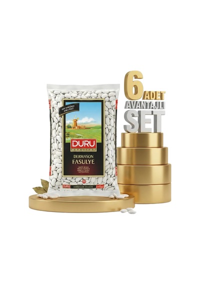 Duru Dermason Fasulye 6x1 Kg