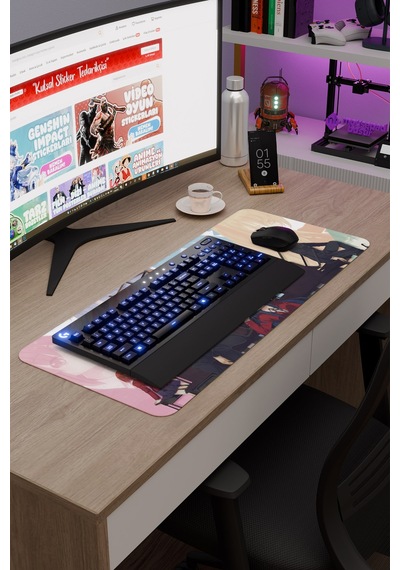 Toradora Anime V3 - 70x30 Xl Gaming Kauçuk Kaymaz Taban Mouse Pad Fare Altlığı