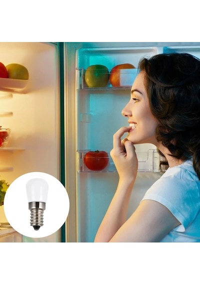 Cata Ct-4261 2w 220v E14 Duylu Buzdolabı Ampulü Beyaz Işık