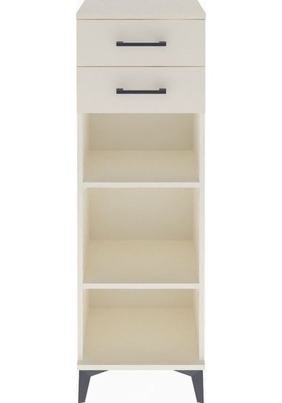 Arges Dolap 2 Raflı 2 Çekmeceli 44x30x134 Aytaşı-aytaşı Aytaşı