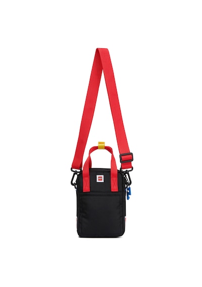 20323-0354 Premium 1x1 Lego Yapım Parçası Çapraz Çanta - Siyah - Çok Renkli