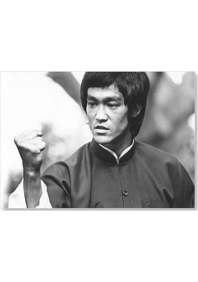 Cakasepetim Bruce Lee Öğretisi Ahşap Mdf Tablo