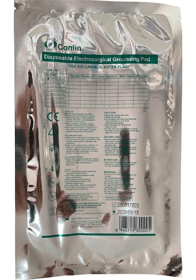 Conlin - Koter Plağı Çiftli - 50 Adet 1 Paket