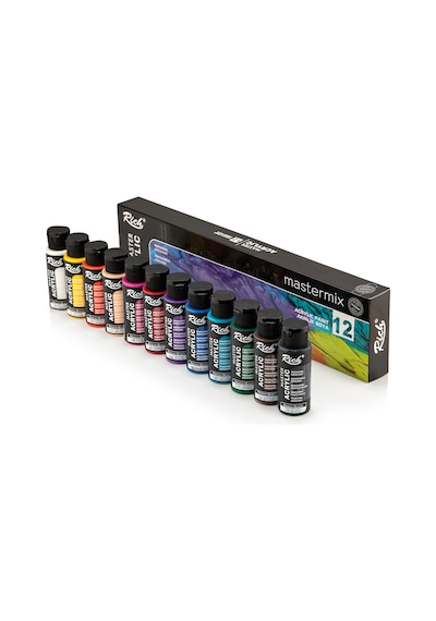Rich Mastermix Akrilik Boya Seti 12 x 60 ML