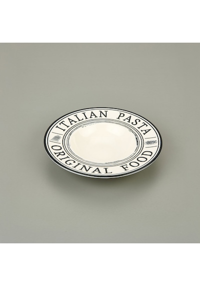 Kitchen İtalian Makarna Tabağı - Beyaz - 27 Cm Renkli