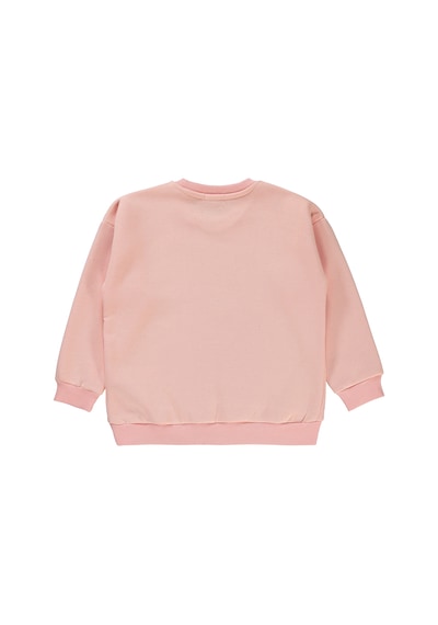 Civil Girls Kız Çocuk Sweatshirt 6-9 Yaş Pudra 19k34356224w1-1 Pudra