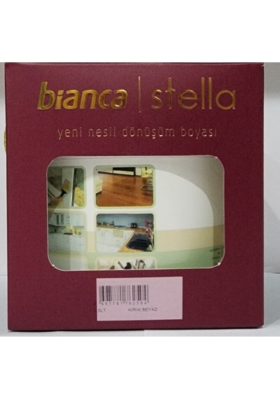 Stella Yeni Nesil Dönüşüm Boyası Kırık Beyaz 0,5 Lt Diğer