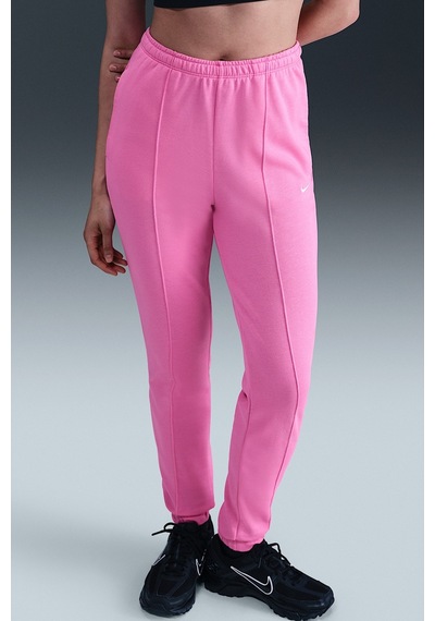 Nike Sportswear Chill Terry High Rise Jogger Kadın Yüksek Bel Slim Fit Eşofman Altı Pembe Pembe