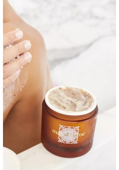 Marocmaroc Detoxifying Body Scrub 200ml Miel D'ambre, Canlandırıcı Ve Lüks Vücut Peelingi