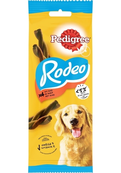 Pedigree Rodeo 4'lü Biftekli Köpek Ödülü 70 G