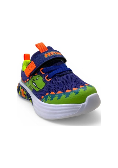 Pepino 2254 Erkek Bebek Işıklı Rahat Sneaker Saks