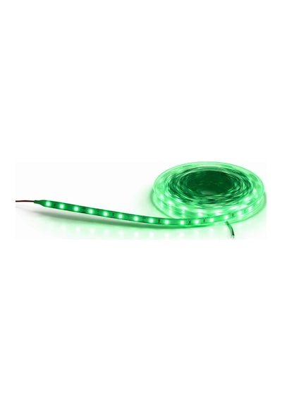 1 Adet 5 Metre Cata Ct 4483 İç Mekan 10 Çipli Şerit Led 12v Yeşil Işık Çok Renkli