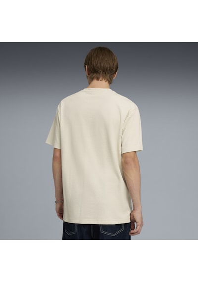 Puma Ess Elevated Relaxed Tee Erkek Bej Tişört 69201887