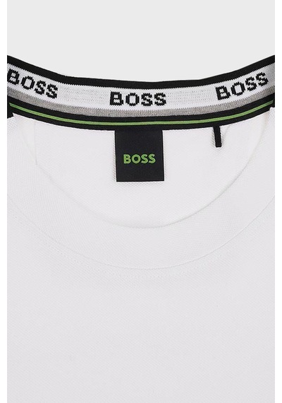 Boss % 100 Pamuk Regular Fit Bisiklet Yaka T Shirt Erkek T Shirt 50575207 100 Beyaz