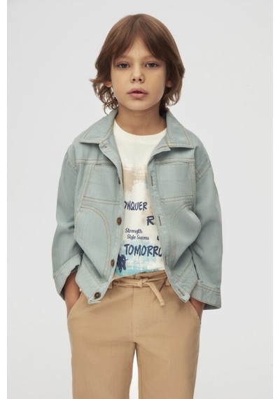 Xo Kids Erkek Çocuk Ceket 4-8 Yaş 48540 Mavi