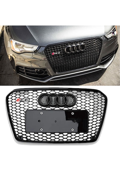 Audi A5 2013-2014 Sedan-coupe Siyah Rs5 Ön Panjur