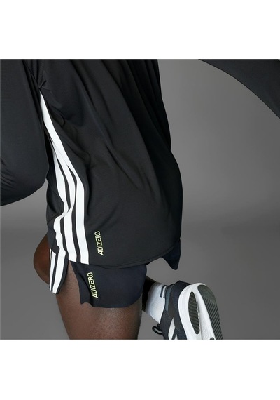 Adidas Adızero L Tee M Erkek Siyah T-shirt Jd3638 Siyah