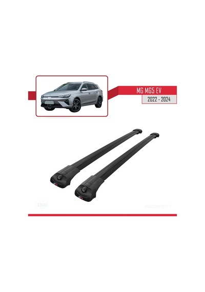 Mg Mg5 Ev 2022 Ve Sonrası İle Uyumlu Ace-1 Ara Atkı Tavan Barı Siyah