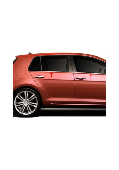 Vw Golf 7 Krom Cam Alt Çıta 4 Kapı P.çelik 2012-2019 Arası