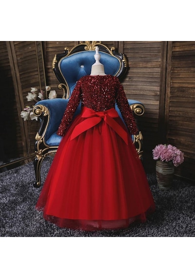 Mashotrend Kırmızı Zara Payetli Çocuk Abiye - Kız Çocuk Elbise Kırmızı Mashotrend Kırmızı Zara Payetli Çocuk Abiye - Kız Çocuk Elbise Kırmızı