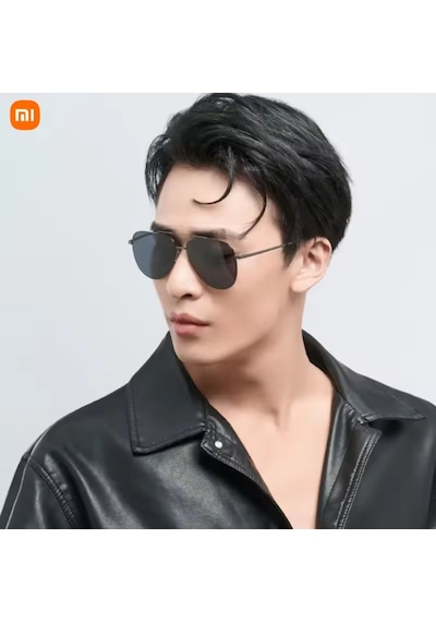 Xiaomi Mijia Nylon Pro Aviator Polarize Güneş Gözlüğü Uv400 Sus304 Paslanmaz Çelik Çerçeve 22gr 8 Katmanlı Oar Anti-reflektif Film Siyah