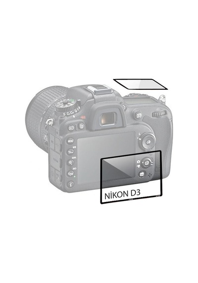 Fotga Lcd Ekran Koruyucu Nikon D3 D3s D3x İçin Siyah