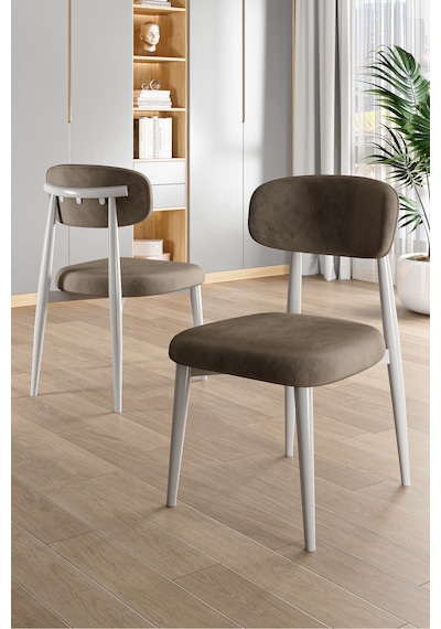 Canisa Jolin Serisi Mdf 90x168 Beyaz Mutfak Masa Takımı 6 Cappucino Sandalye Beyaz Masa, Cappucino Sandalye Canisa Jolin Serisi Mdf 90x168 Beyaz Mutfak Masa Takımı 6 Cappucino Sandalye Beyaz Masa, Cappucino Sandalye