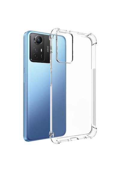 Fibaks Redmi 13c-poco C65 Uyumlu Kılıf Airbag Crystal Sert Pc Antishock Darbe Emici Kenar Şeffaf Silikon Kapak