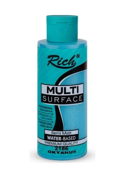 Rich Multi Surface Her Yüzey için Akrilik Boya 120 Cc. - 2186 Oky