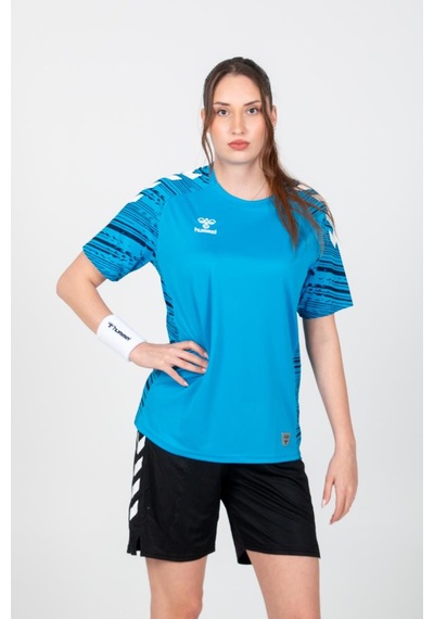 Hummel Line Antrenman Tişört Turkuaz