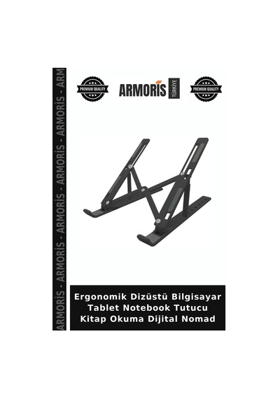 Ergonomik Dizüstü Bilgisayar Tablet Notebook Tutucu Kitap Okuma Dijital Nomad