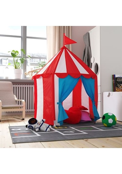 Ikea Cırkustält Çadır, Kırmızı-beyaz, 100 Cm