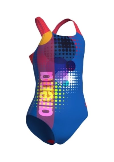 Arena G Dots Swimsuit Swim Pro Back Çok Renkli Kız Çocuk Yüzücü Mayosu 010745370