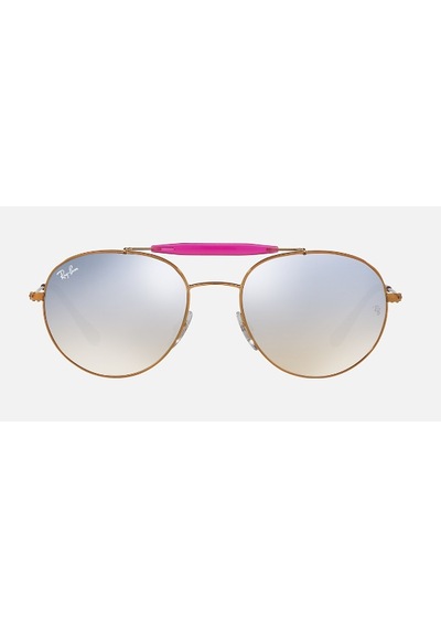 Ray-ban Rb3540 198/9u Aynalı Yuvarlak Güneş Gözlüğü
