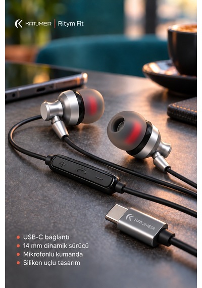 Ytl-16 Ritym Fit Usb-c Mikrofonlu Kablolu Kulaklık, Silikon Uçlu Kulak İçi, Dahili Dac, Kumandalı, 1,2 M - Siyah Diğer Ytl-16 Ritym Fit Usb-c Mikrofonlu Kablolu Kulaklık, Silikon Uçlu Kulak İçi, Dahili Dac, Kumandalı, 1,2 M - Siyah Diğer