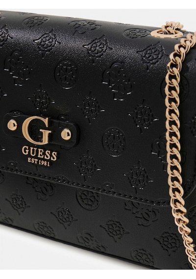 Guess Dita Dönüştürülebilir Çapraz Askılı Kadın Siyah El Çantası Hwpd7602210-blo Siyah