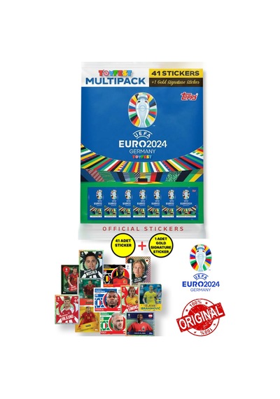 Almanya Euro 2024 Avrupa Şampiyonası Match Attax - Resmi Futbolcu Multipack Stickers